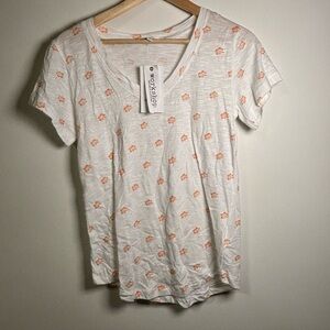 Workshop- NWT- flower lightweight t-shirt